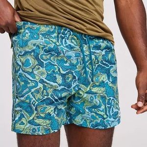 Cotopaxi Brinco Print Shorts Men’s Large Gulf/Kelp